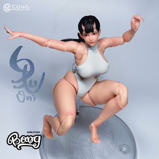 【Bang】预售 COWL PRODUCTION 1/12 鬼 体妆成品版 无妆素体版