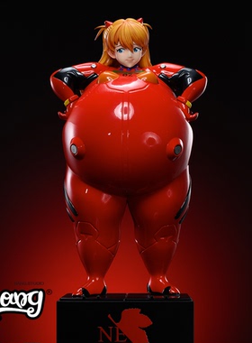 【Bang】现货 RP STUDIO 名场面胖嘟嘟明日香 使徒亚当 Q版GK手办