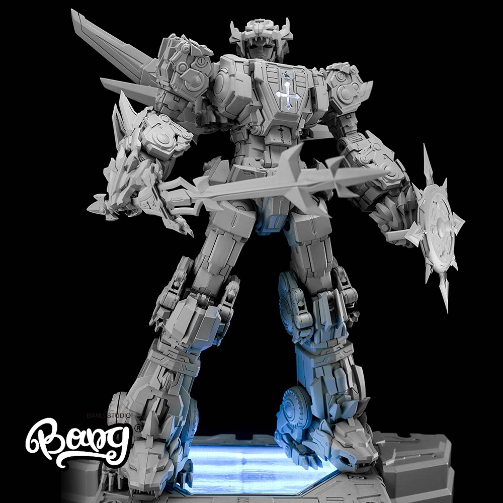 【bang】预售 重燃 万兽王 百兽王 可分体 合金成品模型机甲