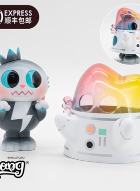 【Bang】现货 UNBOX SPACE CAT 太空幽灵猫 潮玩手办SOFUBI玩具