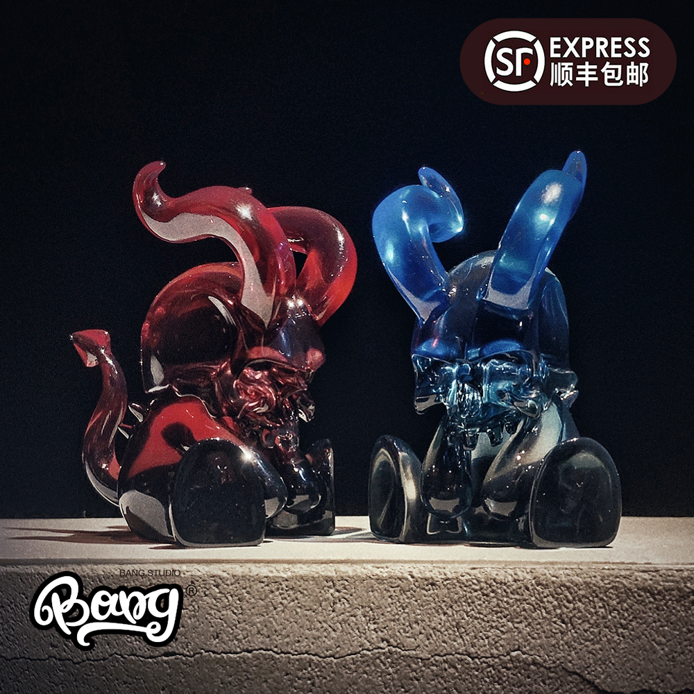 【bang】现货 13art hornskull 青鬼&赤鬼 限量潮玩手办摆件
