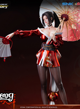 【Bang】预售 BearPanda x SNK正版授权 不知火舞 周年款 1/4手办