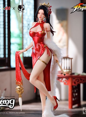 【Bang】现货 BearPanda SNK正版授权 不知火舞 红裳舞 1/6手办