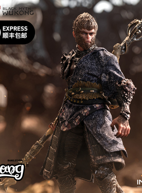【Bang】现货 INART 黑神话 悟空 天命人·青铜套 1/12可动人偶