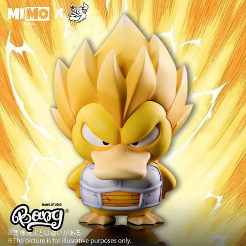 MIMONIUZI贝吉塔可爱鸭手办