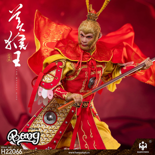 HAOYUTOYS 神话系列 美猴王 预售 刺绣版 6可动人偶 Bang