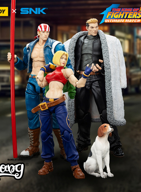 【Bang】预售 JOYTOY暗源 拳皇98UM97特别队山崎龙二1/18可动人偶