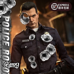 【Bang】现货 PRESENT TOYS 机器人警察T1000 1/6可动人偶手办