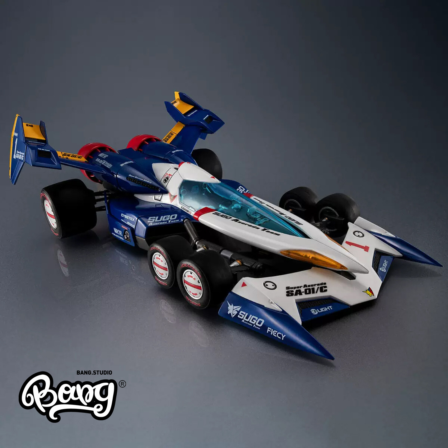 【Bang】预售MegaHouse 2nd LAP高智能方程式超级阿斯拉达SA-01/C
