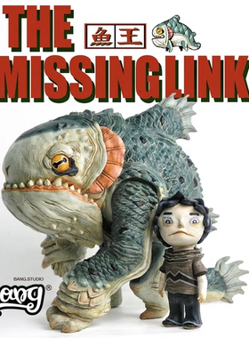 【Bang】现货 1000TENTACLES 软胶系列 鱼男 限量潮玩手办摆件