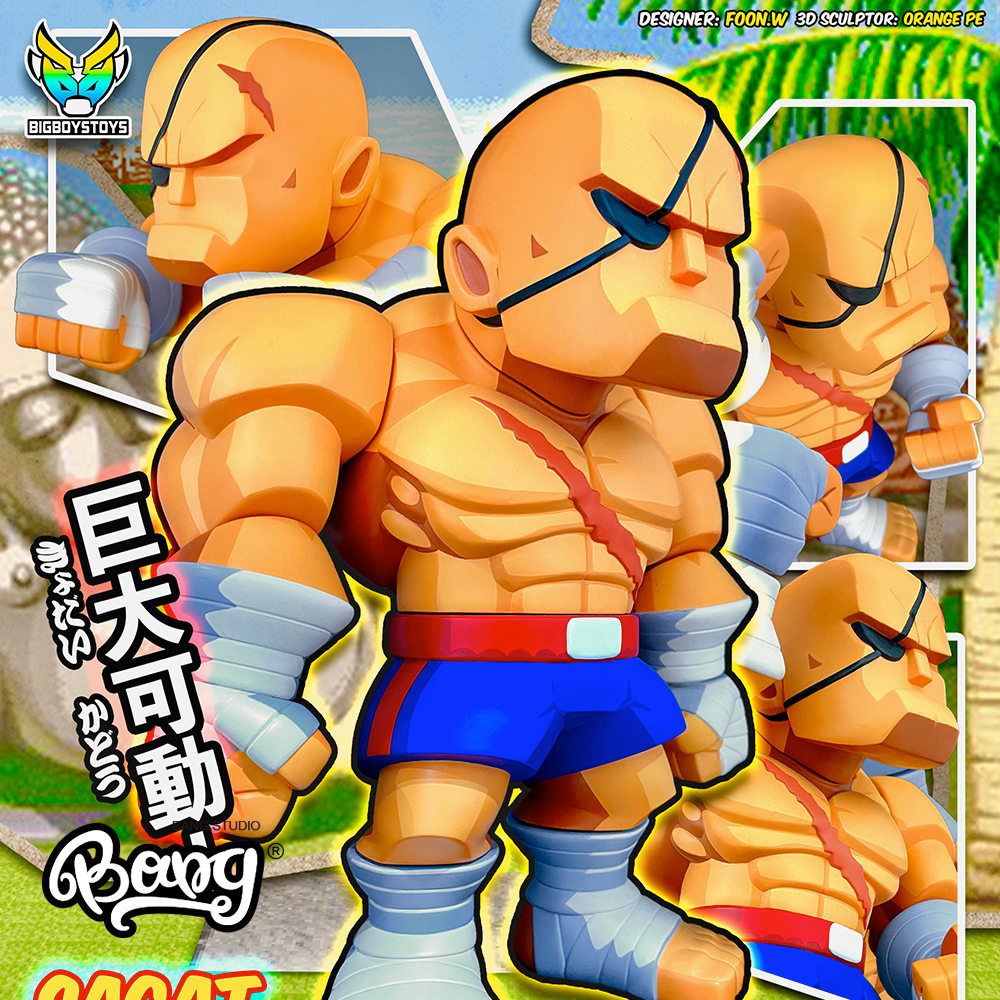 街头霸王泰王SAGAT沙加特手办