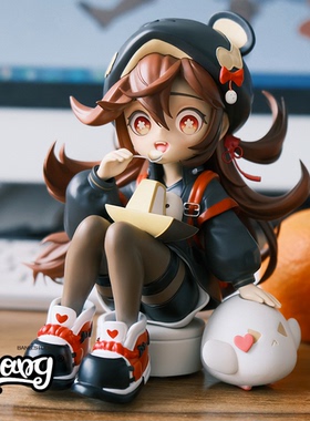 【Bang】现货 NINETY SEVEN STUDIO Q版潮服小胡桃 限量潮玩GK