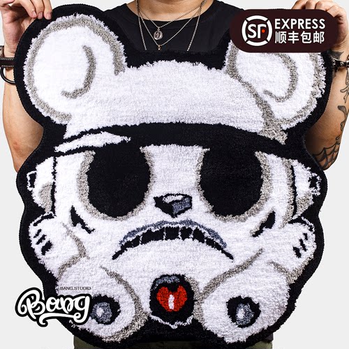 愚者乐园白色面具&波鞋地毯