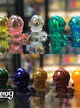 【Bang】现货 鱼尾狮 MERLION 透明套装 闪粉套装 限量潮玩