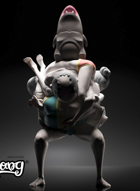 【Bang】现货 Coarse Strangers Paranoia 陌生人 潮玩手办