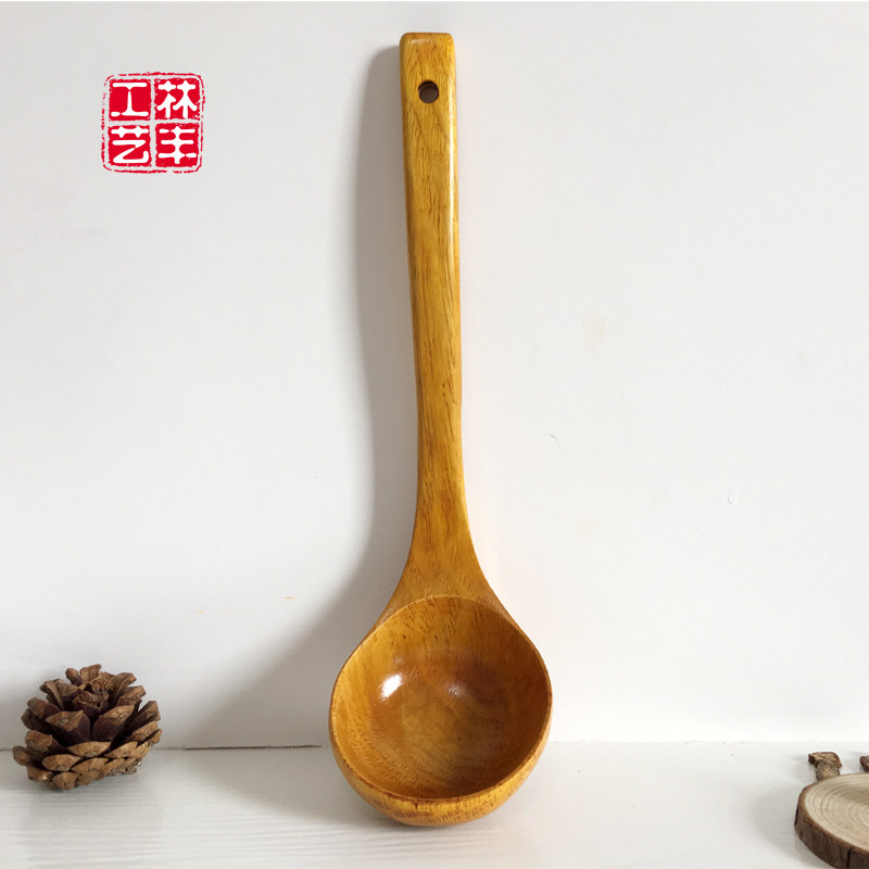 日式不粘锅长柄大号盛汤厨房