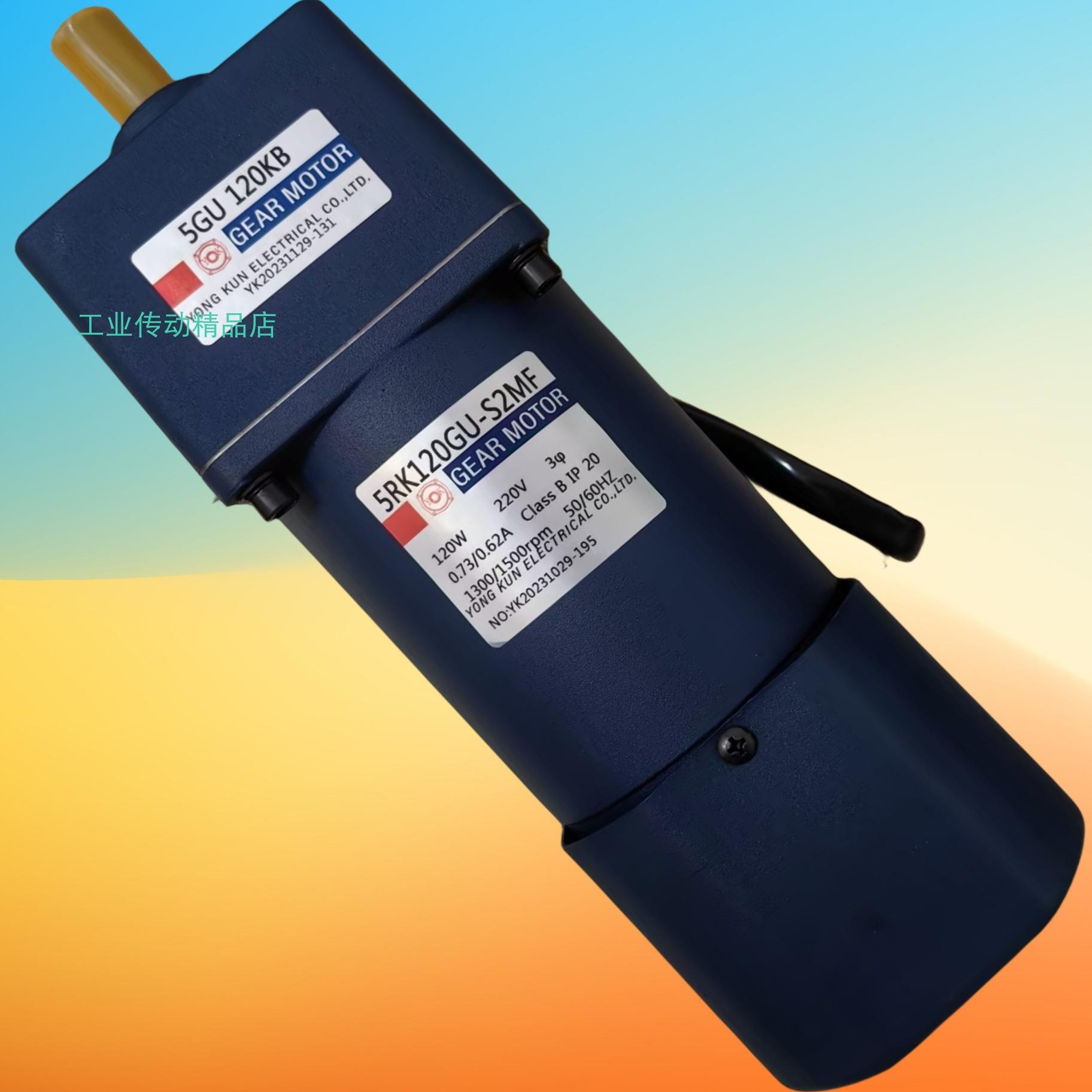 YK永坤YONGKUN电机5IK90GU-S3FT  6IK200RGN-CMF 5IK40GNA-C