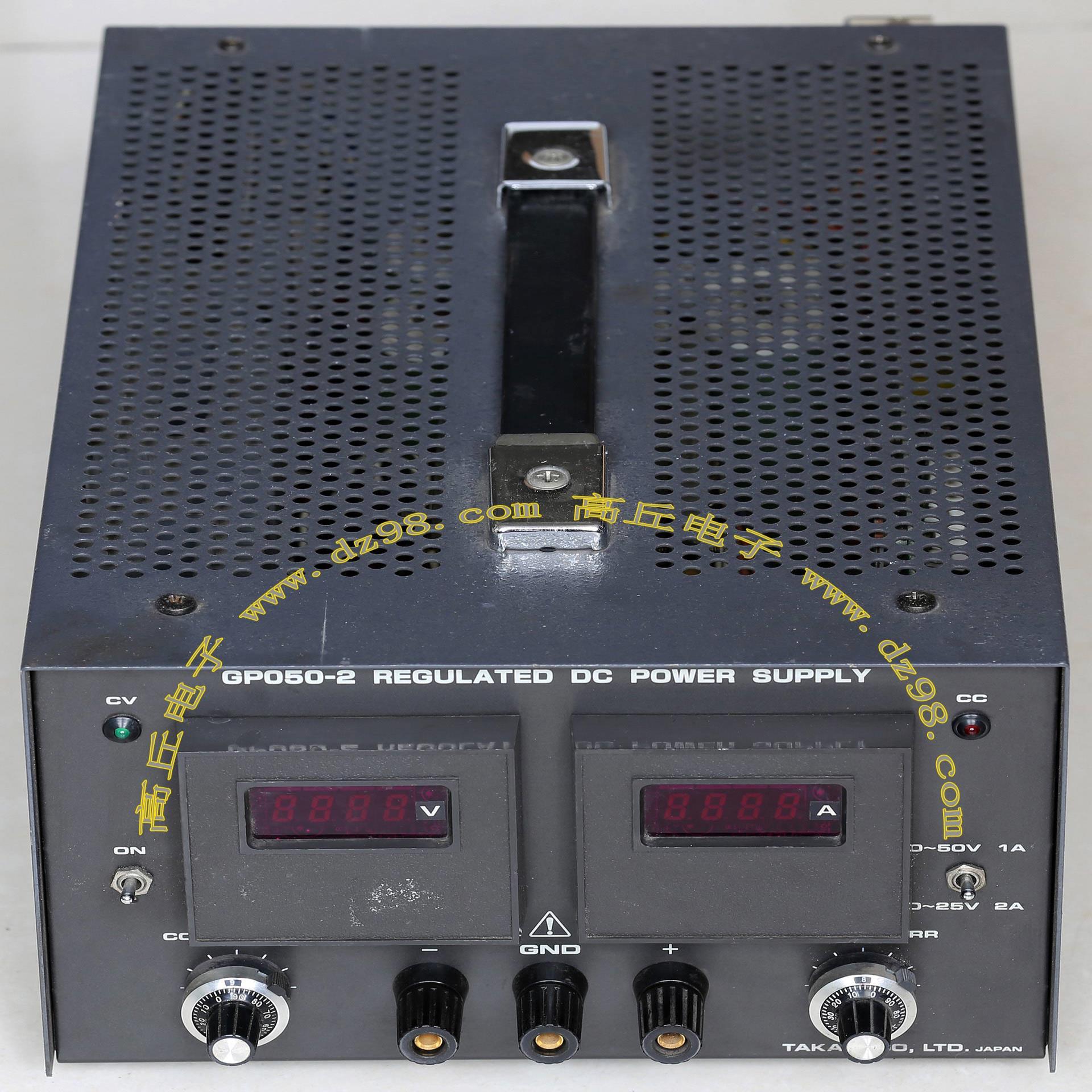 高砂TAKASAGO GP050-2 0-25V-50V 0-2A-1A可调直流电源