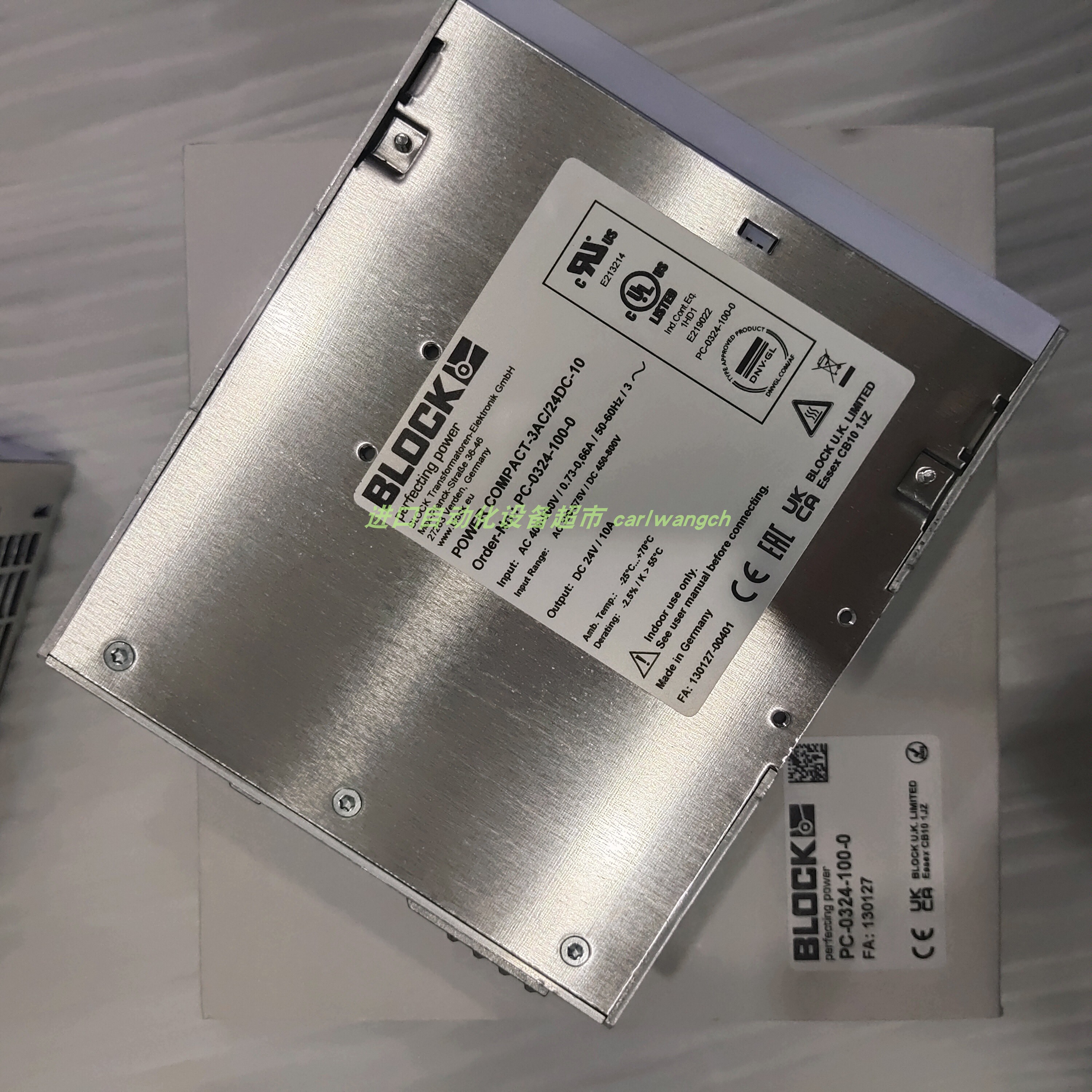 SONTHEIMER HLT1004VZ35开关BLOCK电源PVSE 23024-5