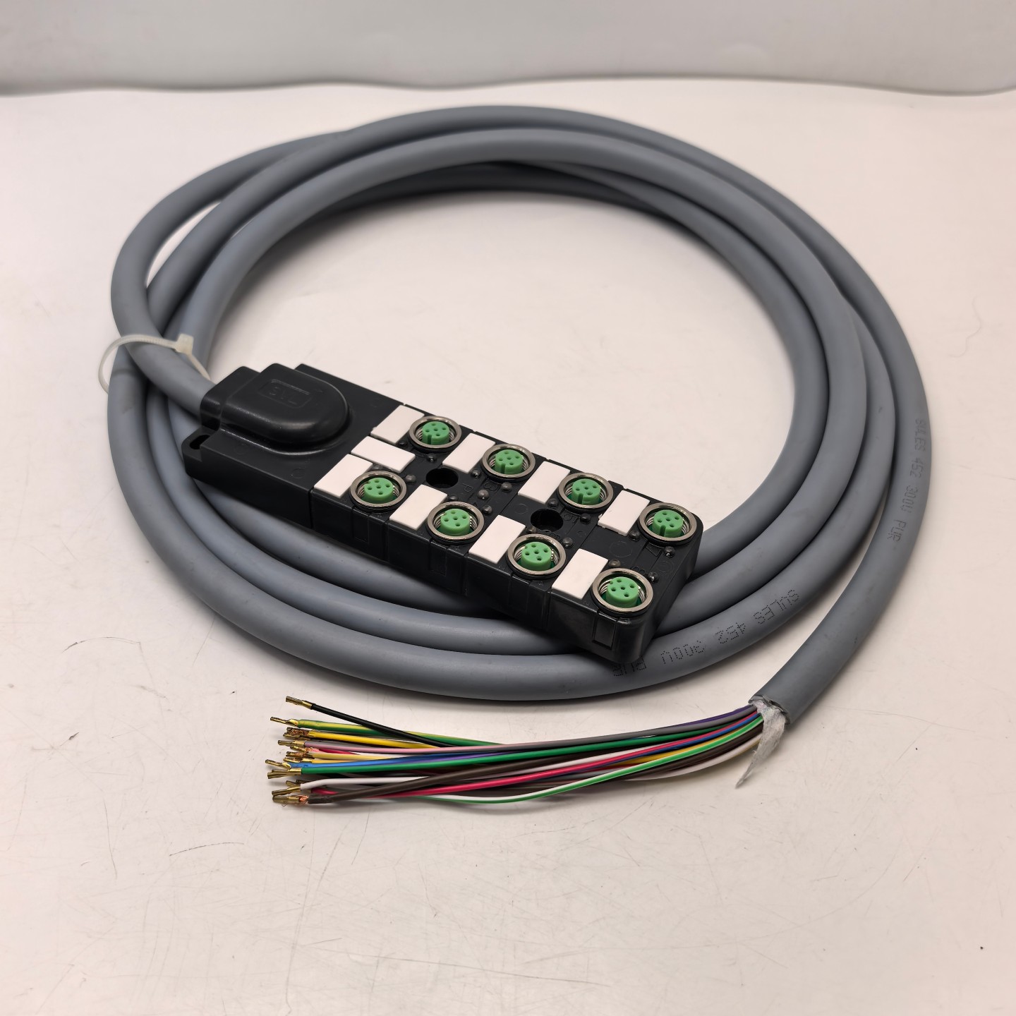 982820-398-0000 SVL西威联传感器接线盒Exact12 8个M12接口3米