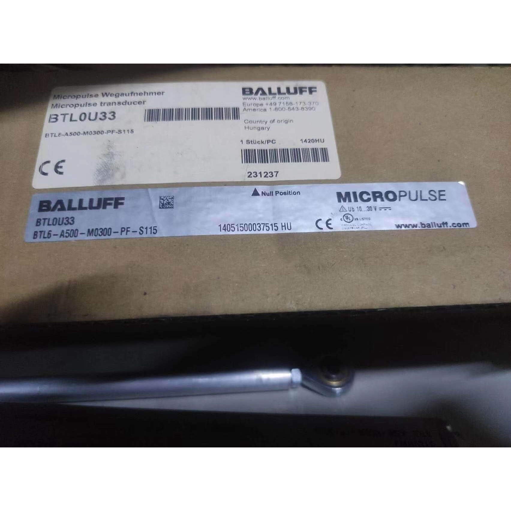 BTL6-A500-M0600-PF-S115位移传感器