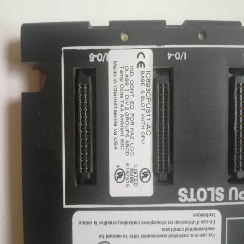 IC693CPU311-AC拆机件  保证完好