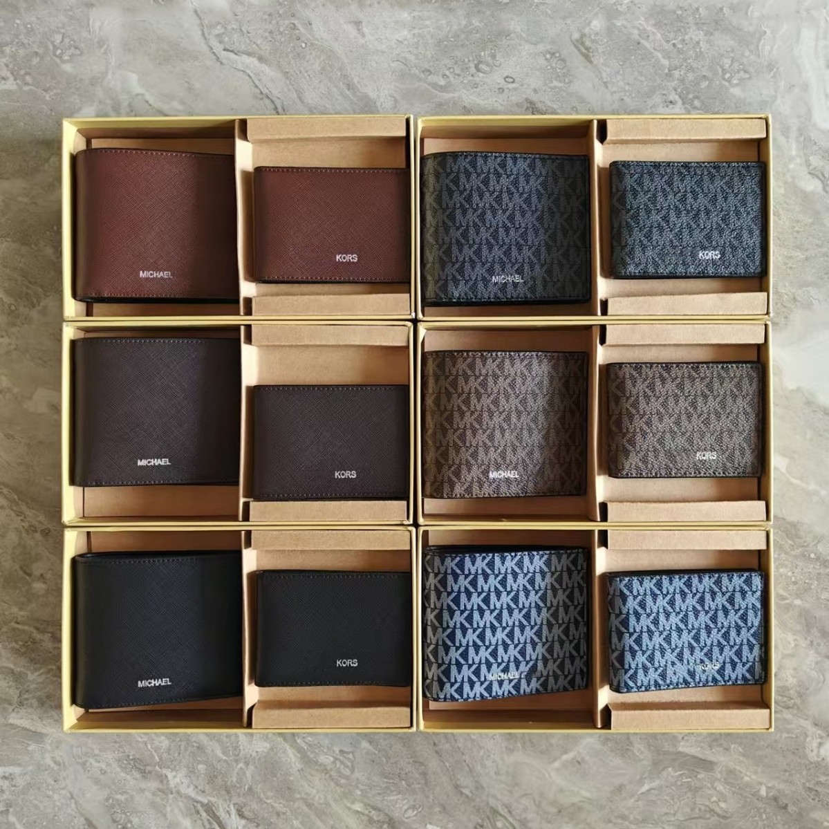 跨境欧美新款时尚短款男士钱包印花卡包经典男士皮夹多卡位零钱