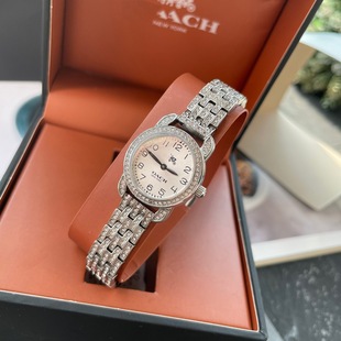 COA蔻家飞驰满天星 钢带手链女表欧美石英腕表抖音笑红 CH手表时尚