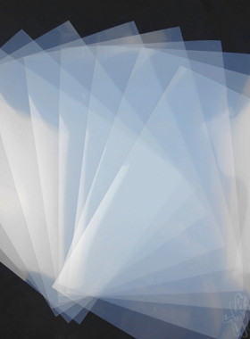 A4防水透明片制版胶片防水菲林乳白色印花胶片透明菲林不防水菲林