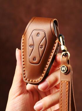 头层牛皮适用极狐阿尔法S/T5钥匙套新ARCFOX北汽新能源车包壳扣男