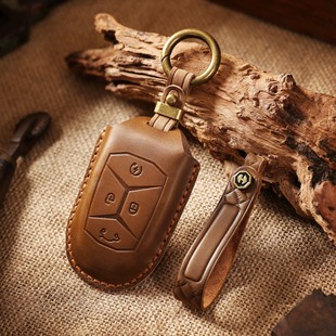 头层牛皮领克001钥匙套08EMP06男01专009高05包09车007壳扣03真皮