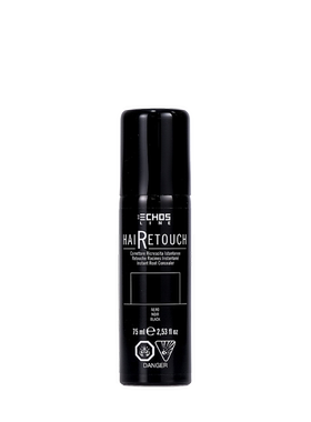 澳门代购 ECHOSLINE HAIR RETOUCH一次性头发补色喷雾 自然黑75ml