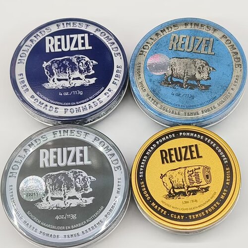 REUZEL荷兰猪定型发泥发油