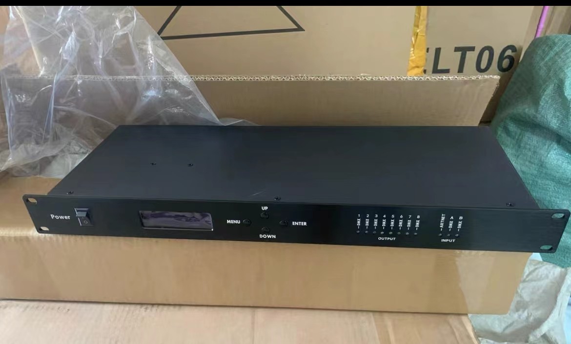 8路artnet dmx 控制器
