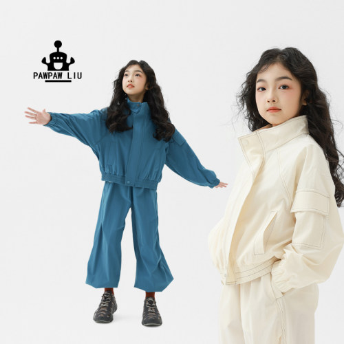 Paw家原创儿童春装户外速干套装