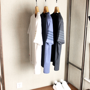 【享受级棉感  T*版】~软糯纯棉~男士小落肩圆领短袖T恤