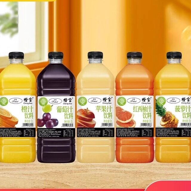 橙宝2L果汁饮料系列酒店专用