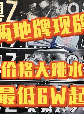 粤Z车牌粤港两地牌现牌期牌