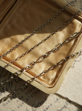 925纯银经典百搭简洁椭圆