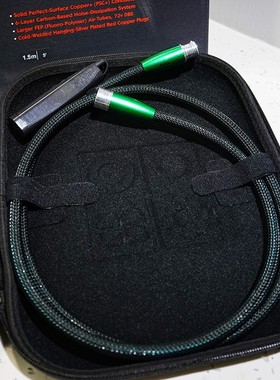 美国AQ线圣Earth地球RCA信号线XLR平衡线 Audioquest原装正品行货