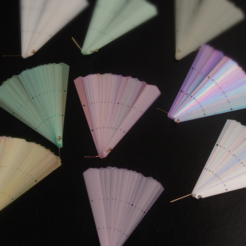 麋鹿先生 磨砂炫彩色扇形亮片法式刺绣材料特色剑形亮片锥形亮片,纺织面料/辅料/配套,亮片/珠片,淘宝优惠券,粉丝福利购,淘宝优惠卷