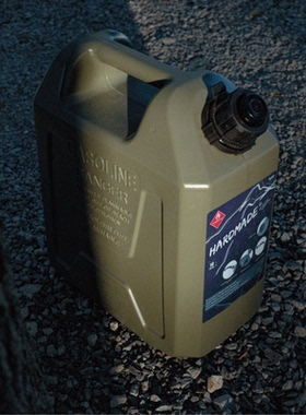 HARDMADE 战术风户外露营便携式防爆油桶煤油油壶加厚10L油桶套装