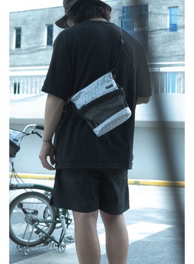 HARDMADE 小布Brompton车把 露营骑行徒步轻量化X-PAC防水斜挎包