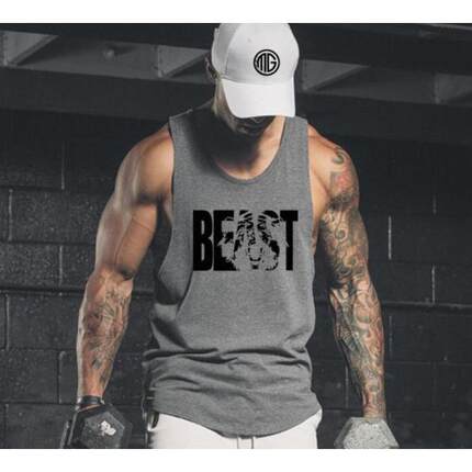 sleeveless shirt men vest men gym vest summer t shirt men