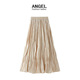 pleated winter skirt body Pleated and half autumn wome