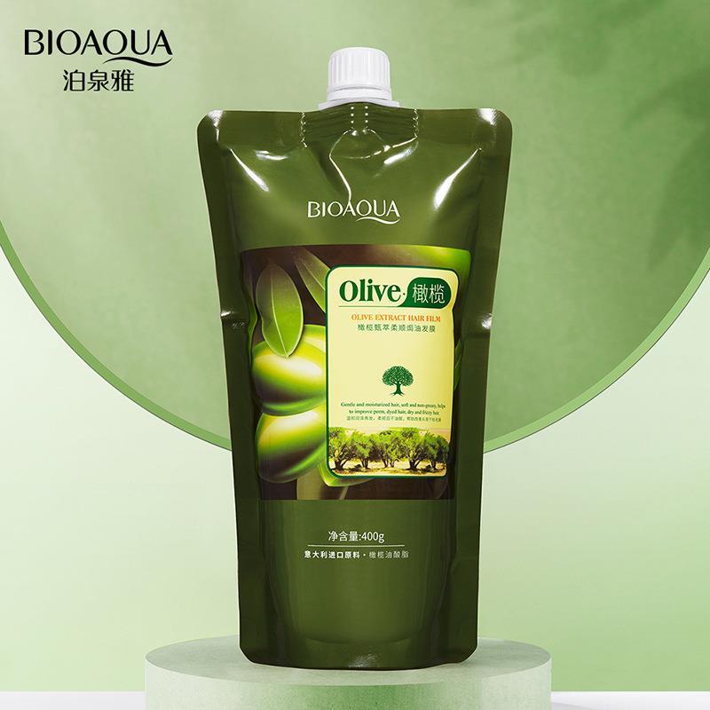 400g Olive Hair Mask Treatment For Split Ends Dry橄榄发膜女