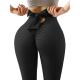 waistband 瑜伽裤 hip yoga High 高腰绑带提臀修身 lifting pants