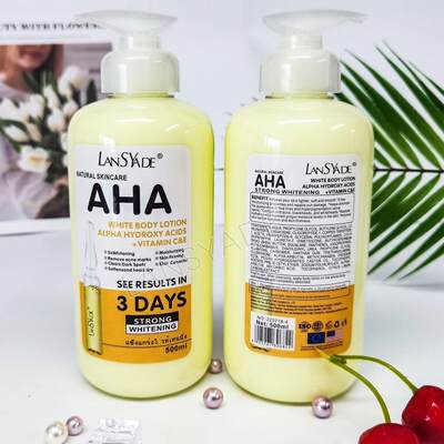 AHA Fruit Acid Body Milk VE Beauty Brightening Lotion 500ml