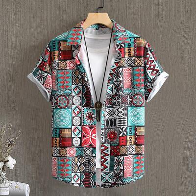 summer clothes shirt men shirts for mens tops Egyptian Style