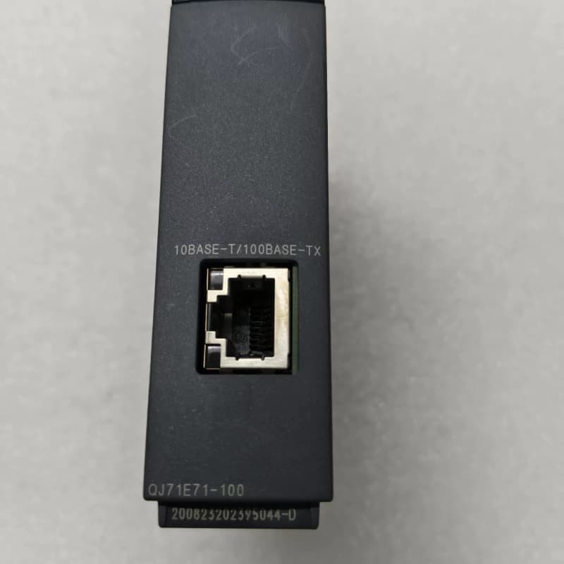 三菱QJ71E71-100以太网模块，原装拆机，成色几乎全新--议价商品